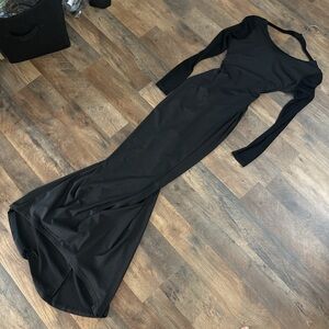 Elegant Black Evening Gown